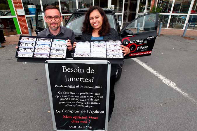 Opticien à domicile dans l'Oise